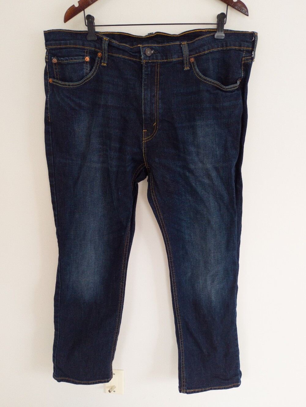 Levi’s 541 Athletic Taper Jeans Men’s 38 Dark Wash Sequoia Denim